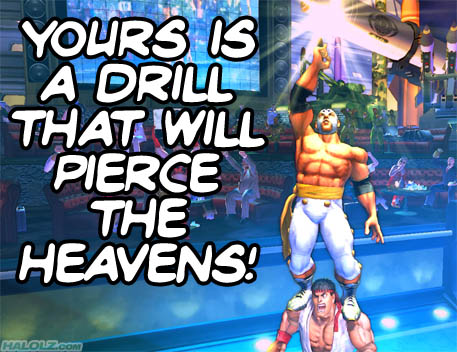 YOURS IS A DRILL THAT WILL PIERCE THE HEAVENS!