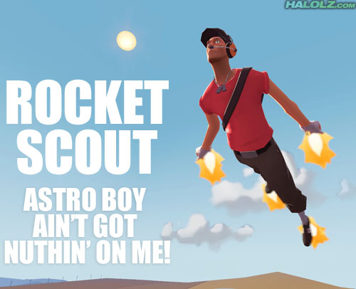 ROCKET SCOUT - ASTRO BOY AIN’T GOT NUTHIN’ ON ME!