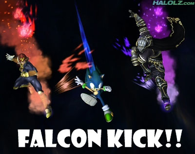 FALCON KICK!!