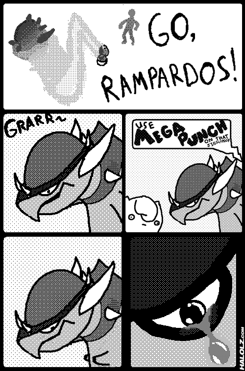 GO, RAMPARDOS! : HALOLZ