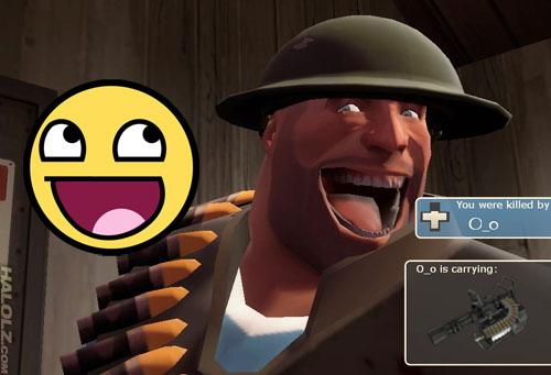 Heavy's Awesome Face