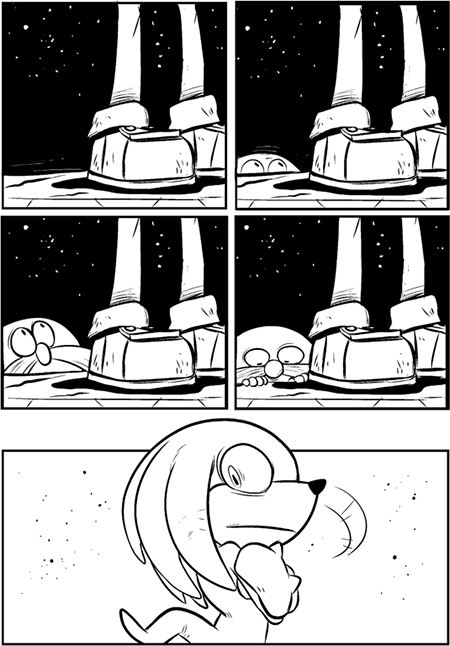 I AM KNUCKLES... I AM GOOD AT MY JOB (COMIC)